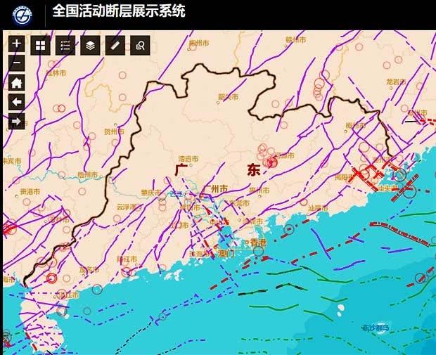 广东地震-广东地震带分布图-第9张图片