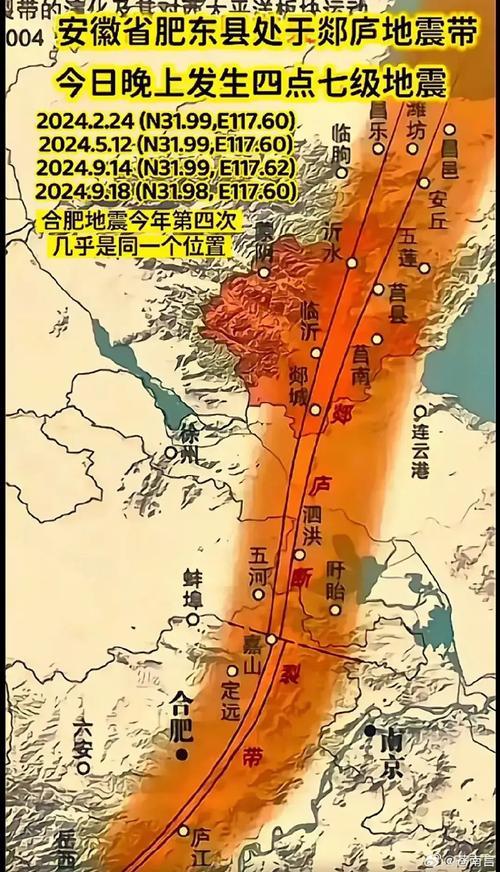 2017年安徽地震预测、安徽地震记录-第3张图片