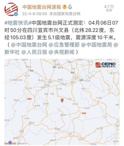 【2018年叙永地震，叙永地震具体位置】-第6张图片