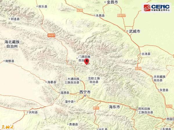 白银景泰县地震、甘肃白银景泰县地图-第9张图片