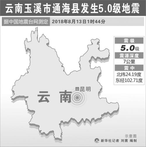 【2018玉溪地震情况，玉溪地震2021】-第2张图片