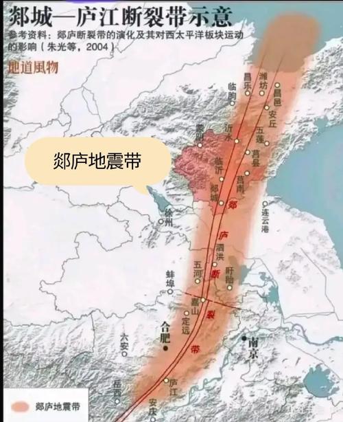 【枞阳县地震历史，枞阳地震带】