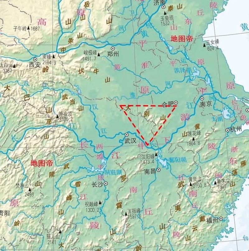 【大别山地震分析，大别山地震带图】